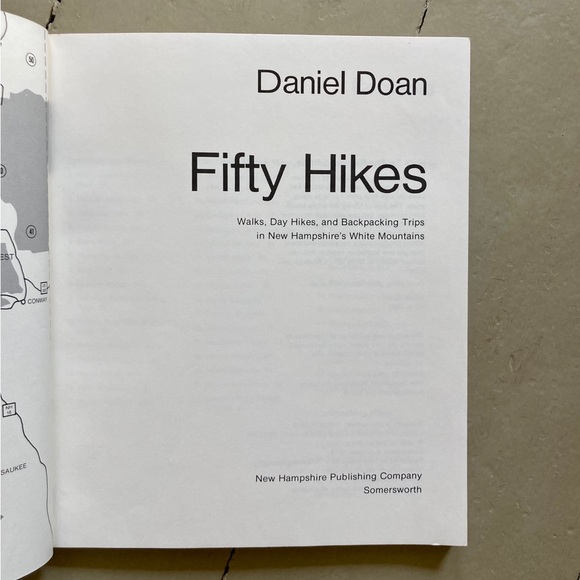 Vintage Fifty Hikes New Hampshire Mount Washington White Mountains Hiking - Picture 11 of 13